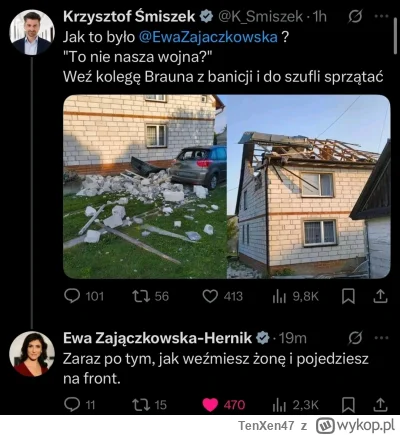 TenXen47 - O nasza konforuska wróciła. Oby swojej kiły nie zapomniała spakować. 

#po...