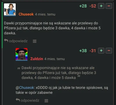 Krupier - @awres: piąta dawka? Co to za teoria spiskowa?