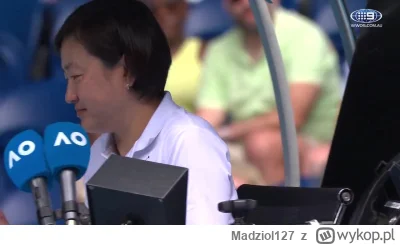 M.....7 - Hit! Iga dostaje ostrzeżenie za naruszenie czasu przed rozpoczęciem meczu (...