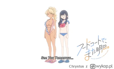 Chrystus - See You Tomorrow at the Food Court
Kolejne przegadane anime bez akcji, ale...