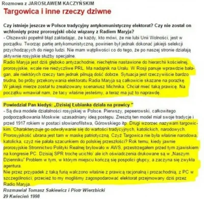 Tommy__ - Kaczyński dawniej szkalował Radio Maryja