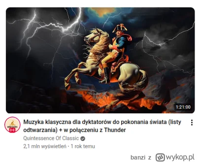 banzi - No i jak na tym świecie ma być dobrze skoro sam YT mi podrzuca takie playlist...