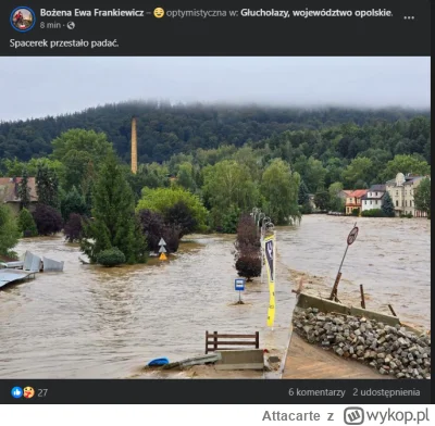 Attacarte - Jak dorosnę chcę być tak zajebisty jak pani Bożenka #powodz