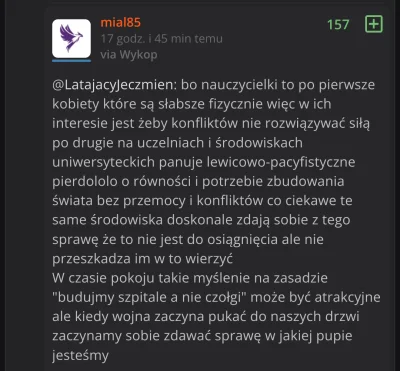 4gN4x - nwm ubaf po pafy mam trochę, że wykopki doszły do wniosku, że facetki w szkol...