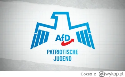 Coxex - Tak prezentuje się logo nowo założonej młodzieżówki AfD

#niemcy #bekazprawak...
