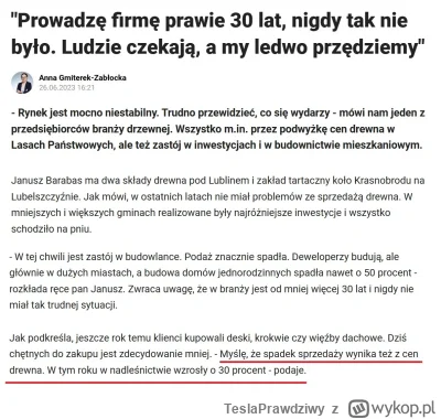 TeslaPrawdziwy - Ograniczanie podaży w praktyce.
Pod koniec tekstu z obrazka przebłys...