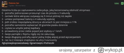 urojonyuzurpator - @Polonezfan: idealnie. Mogę iść na kierowcę tira teraz