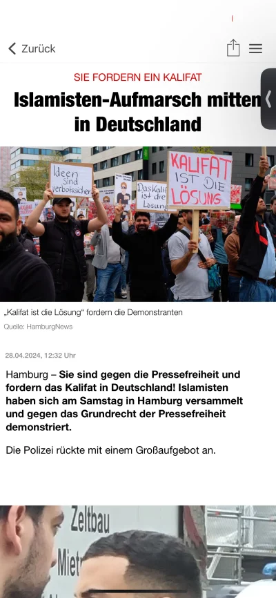 EvineX - #niemcy #bekazlewactwa 

Hamburg… Marsz islamistów którzy chcą wywołać kalif...
