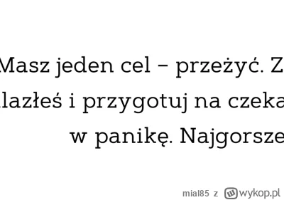 mial85 - @vandrash: najważniejsze co trzeba wziąć sobie do serca to, to:

Nie ma sens...
