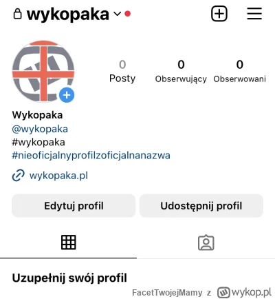 FacetTwojejMamy - Dziwne, ze przez tyle lat nikt nie założył konta na insta z nazwą #...