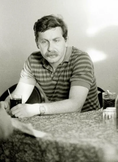 czykoniemnieslysza - Jerzy Engel w drugiej połowie lat 80, na zdjęciu miał ok. 35 lat