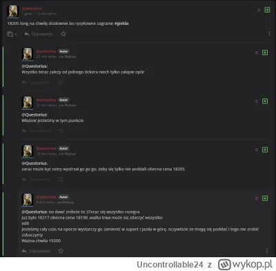Uncontrollable24 - Chłop w-----ł pół tagu na czarno i teraz pisze sam ze sobą xD #gie...