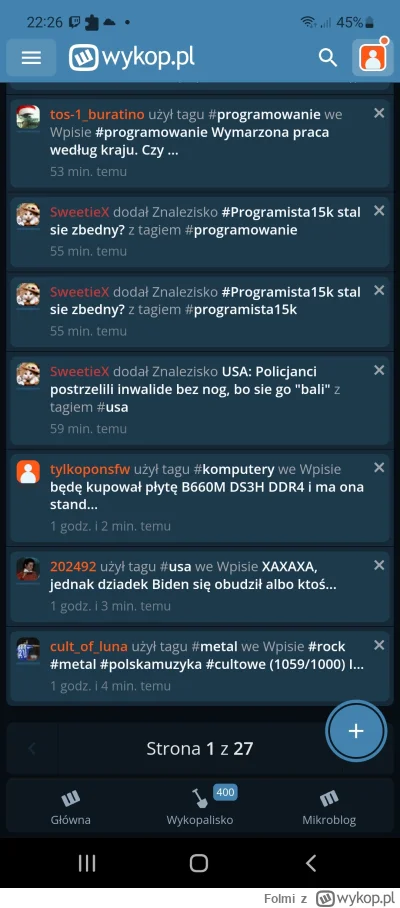 Folmi - @wykop: ciekawe jak mogę przejść na kolejną stronę...