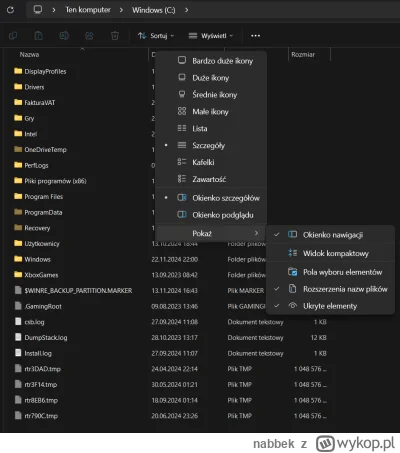nabbek - >no nie mam takiej ścieżki :o

@mateuszx99: masz włączone pokazywanie ukryty...