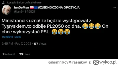 KalashnikovMirasnikov - Jak coś po nie ma sekty( ͡° ͜ʖ ͡°)
#polityka