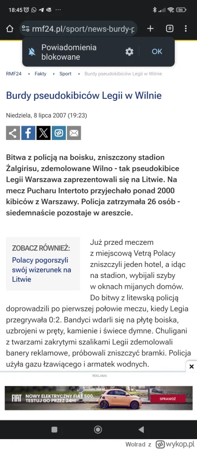Wolrad - @Aleale2 tylko zrozum że Litwa nie miała potrzeby przez 30 lat budowania pre...