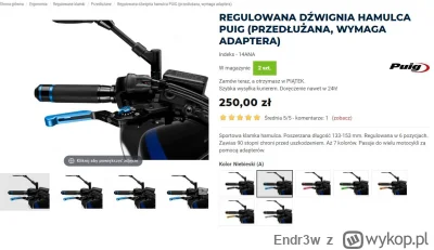 Endr3w - Chcę sobie zamówić akcesoryjne klamki z Puiga, ale #!$%@? skąd mam wziąć "ad...