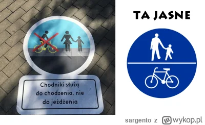 sargento - >Ulica jest od pojazdów a chodnik od chodzenia

@dzemzrzodkiewki: