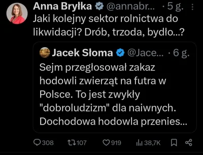 fidelio-fidelio - #polityka #prawica #lewica

Zabronili hodowania norek na futra???
Z...