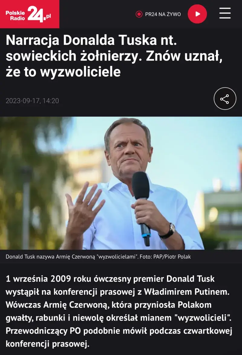 Mos_Wander - @Lethaliity: 
To nie był wymysł Tuska, tylko polityka całego Zachodu - U...