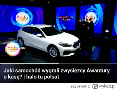 szyperist - BMW seria 1, spoko.

#awanturaokase