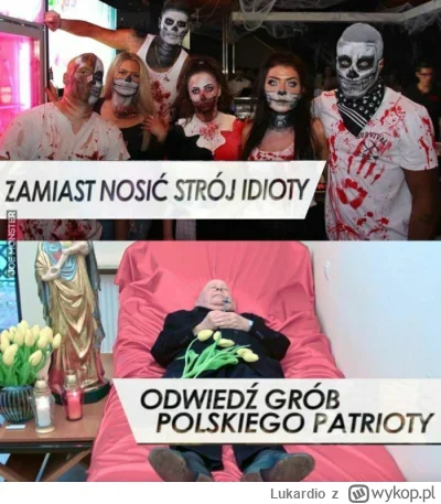 Lukardio - Nie dożył wolnej polski (╥﹏╥)

#polska #heheszki #halloween #neuropa #4kon...