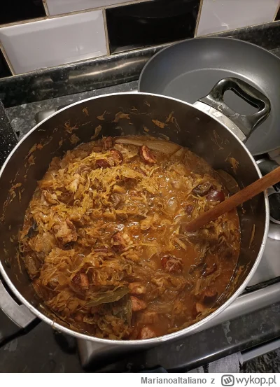 MarianoaItaliano - Jeszcze się musi pogotować na wolnym ogniu ale zaczyna to przypomi...