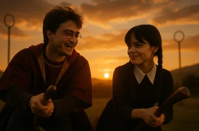 adrianoX - #harrypotter #zdjecia #ai