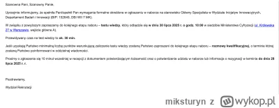 miksturyn - Jakiś czas temu złożyłem na jaja CV do Ministerstwa Cyfryzacji. Totalnie ...