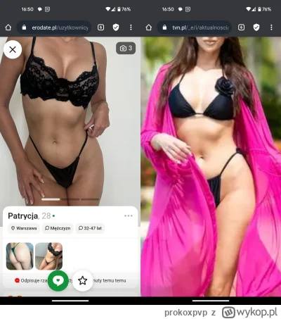 prokoxpvp - Jakiś mirek z Warszawy chce sprawdzić czy znana koleżanka z Hotel Paradis...