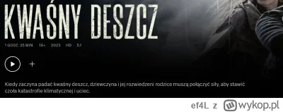 ef4L - Czasem wystarczy tytuł i krótki opis filmu by wiedzieć z jak przeciętną produk...