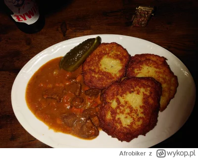 Afrobiker - #jedzzwykopem 

Czas na jedzonko.