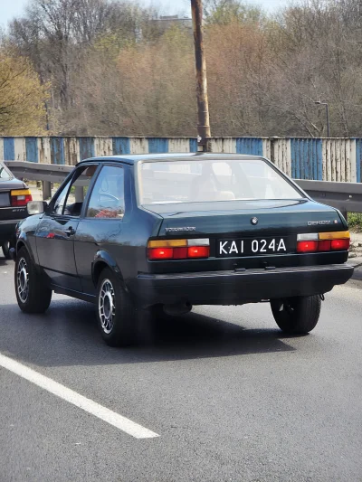 monky - Taka się perełka na #czarneblachy trafiła (ʘ‿ʘ)
#volkswagen Derby II gen (198...