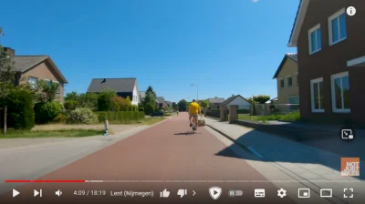 kantek007 - domy w holandii zbudowane przy drodze dla rowerów #rower