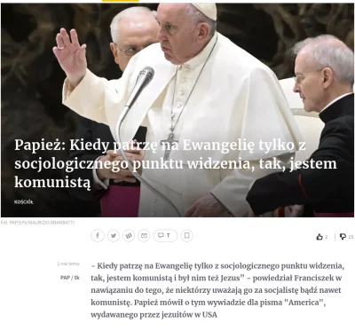 wstanczyk - @HrabiaTruposz: Meanwhile papież: