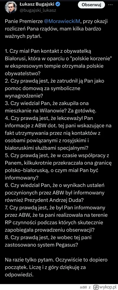 adi0 - Rosja już tu jest.

#bekazpisu #bekazprawakow #agent #rosja #polska