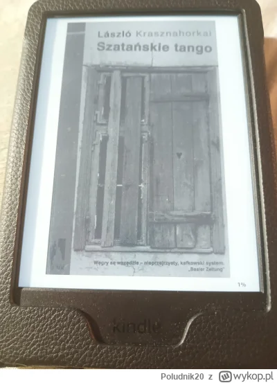 Poludnik20 - Debiut literacki tegorocznego Noblisty. 
„Szatańskie tango”  z 1985 roku...