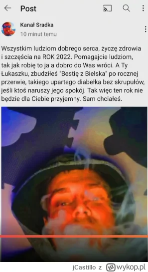 jCastillo - Olo zbudził Bestię z Bielska w wyniku czego Bestia:

-straciła źródło doc...