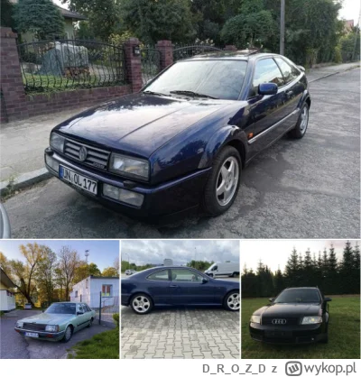 DROZD - Zeszło na Pniu! Z raportu sprzed tygodnia (24.08):
1) Volkswagen Corrado VR6 ...