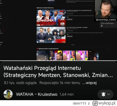 dam115 - A czemu ty Sylwek masz tylko 8 tys widzów? 



#famemma