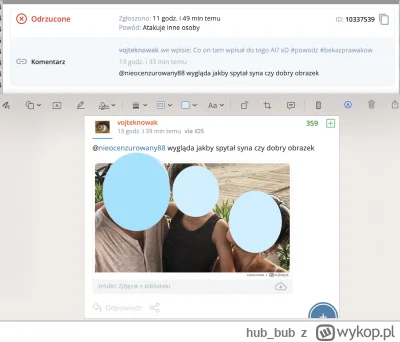 hub_bub - Moderacja tego serwisu jest tak *zepsuta* że głowa mała. Zgłosiłem wczoraj ...