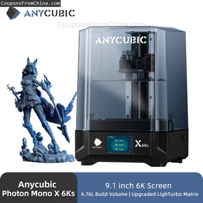 n____S - ❗ Anycubic Photon Mono X 3D Printer [EU]
〽️ Cena: 239.39 USD (dotąd najniższ...