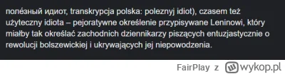 FairPlay - Kurna, a ja myślałem, że określenie pożyteczny idiota zostało wymyślone sp...