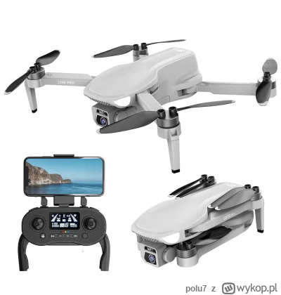 polu7 - LYZRC L500 PRO WIFI FPV Brushless Drone with 2 Batteries w cenie 72.99$ (303....