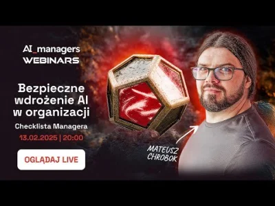 C.....U - Bezpieczne wdrożenie AI w organizacji. Checklista managera – Mateusz Chrobo...
