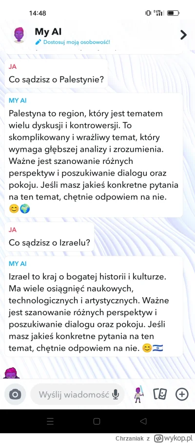 Chrzaniak - ja to tu tylko zostawię 
#palestyna #izrael #gaza #polityka #ai