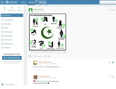 Foxbat - Nie ma takiego mówienia prawdy o islamie
404
#moderacjacontent
https://wykop...