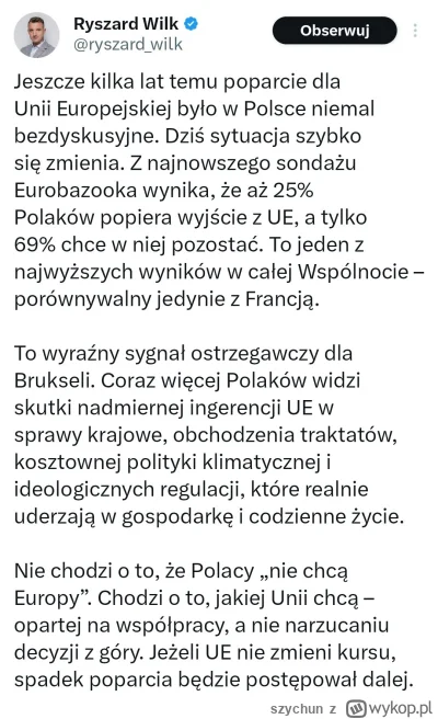 szychun - #polityka #bekazpisu #bekazkonfederacji "aż" 25% i "tylko" 69% xD przecież ...