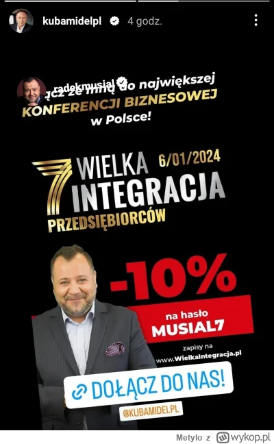 Metylo - Jedyna taka promocja dla prawdziwego WILKA 

Integracja nie idzie? 

#nieruc...