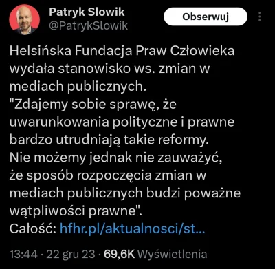 Javert_012824 - Wiem, że Partyk Słowik to zakamuflowana opcja pisowska, ale nawet Fun...